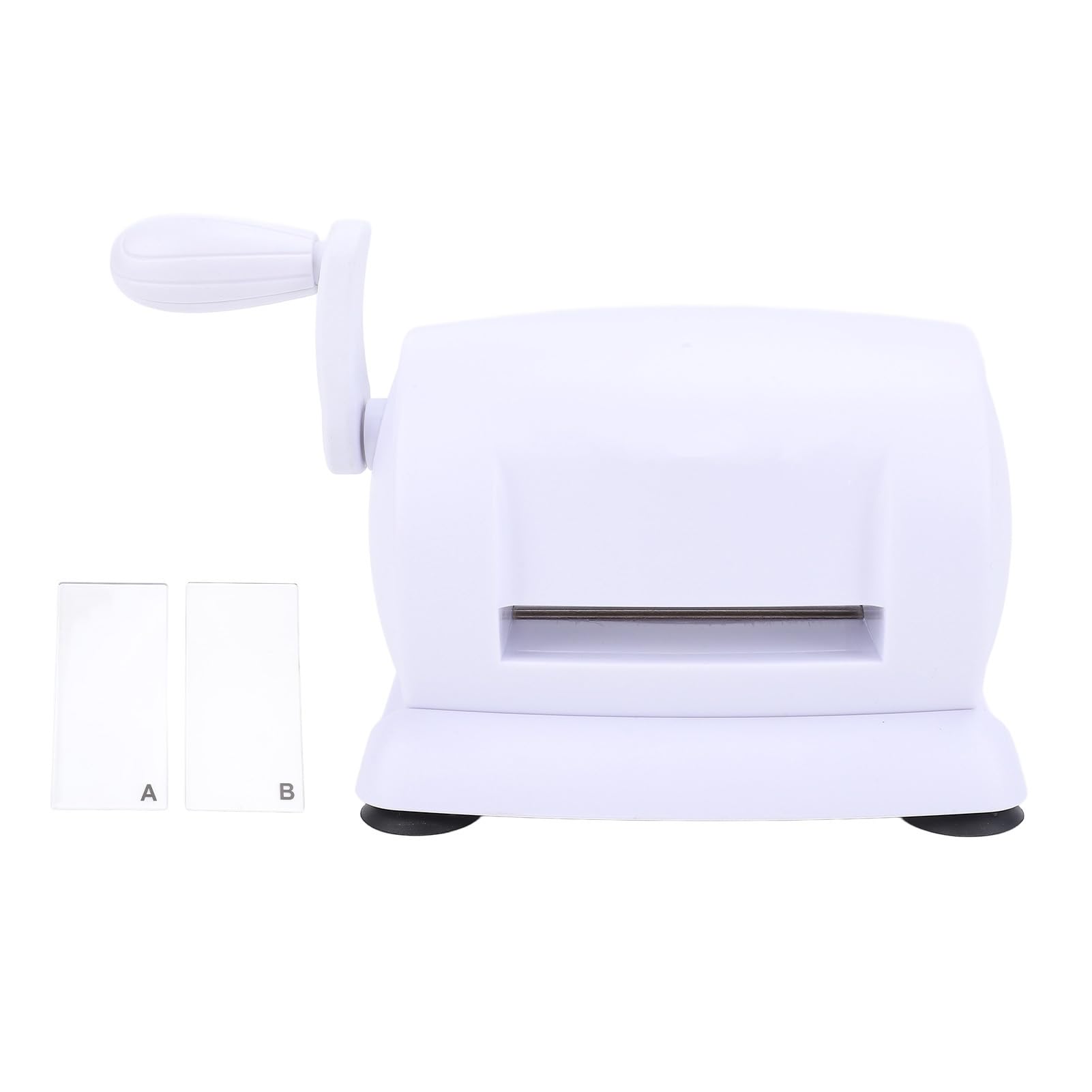 Ymiko DIY Cutting and Embossing Machine, Hand Embossing Machine, Manual Die Cutting Machine for Paper Card Craft Scrapbooking, Sturdy and Lasting with a Built in Suction System, Easy