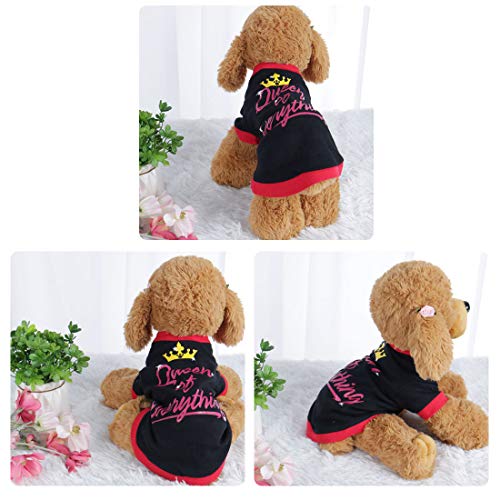 Camiseta para perro de algodón uxcell talla L miniatura 5