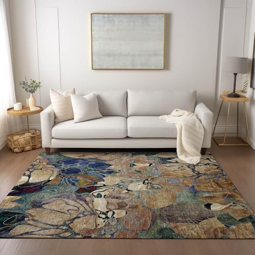 Tapete decorativo Addison Rugs Chantille 10' x 14' marrón miniatura 2