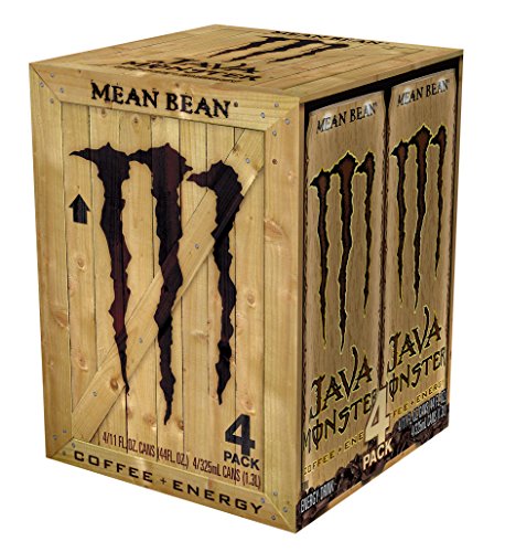 Monster, java monster, mean bean, 11 fl oz (pack of 4)