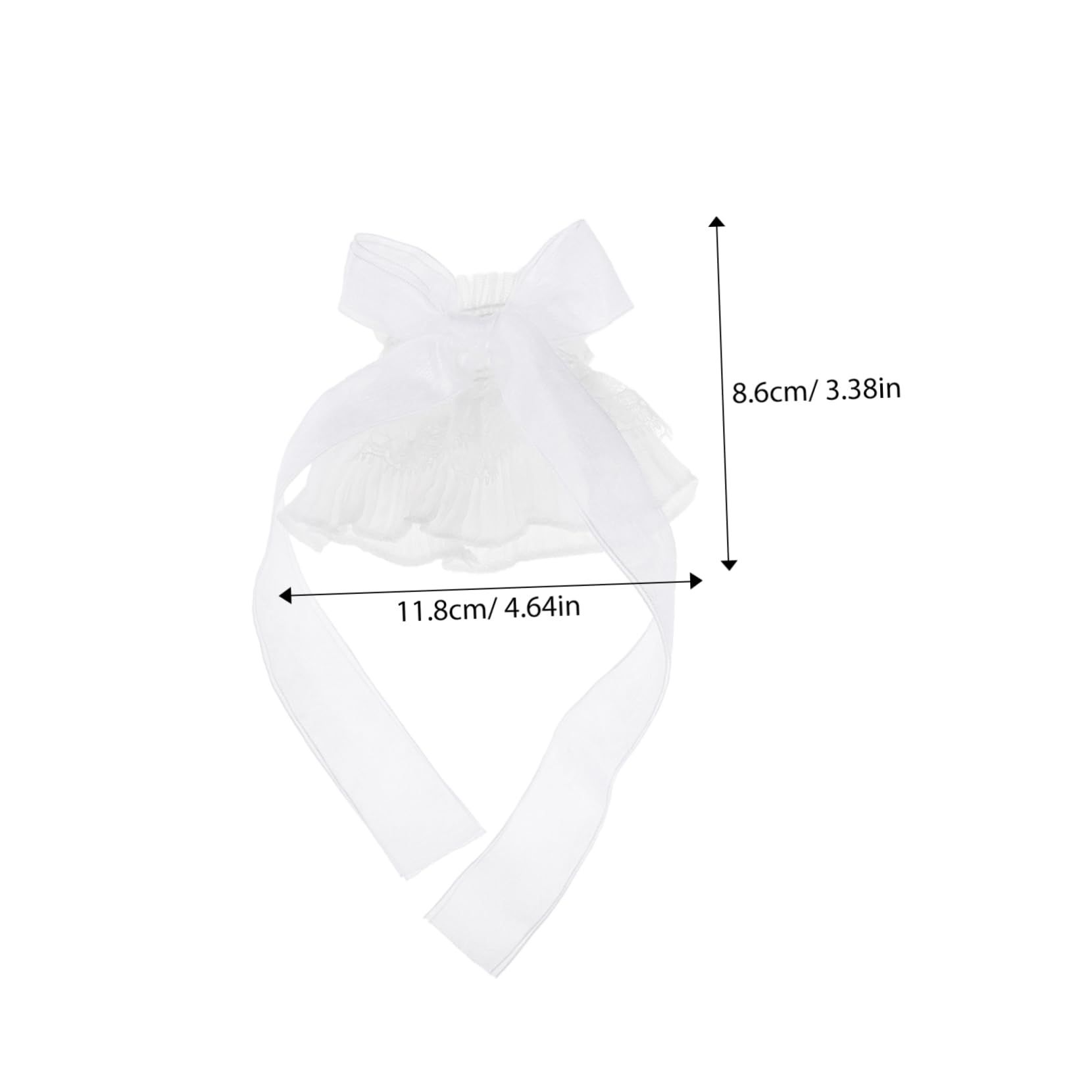 SAFIGLE Fingerless Lace Gloves for Women Elastic Arm Cuffs Ruffle Sheer Wrist Cuffs for Weddings/tea Parties
