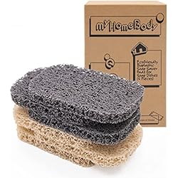 Jabonera Lidl myHomeBody Jabonera | Almohadillas para Jaboneras | Tejido Multidireccional, Jabonera con Drenaje Eficiente para la Ducha | Juego de 6 Piezas - 3 Beis, 3 Grises