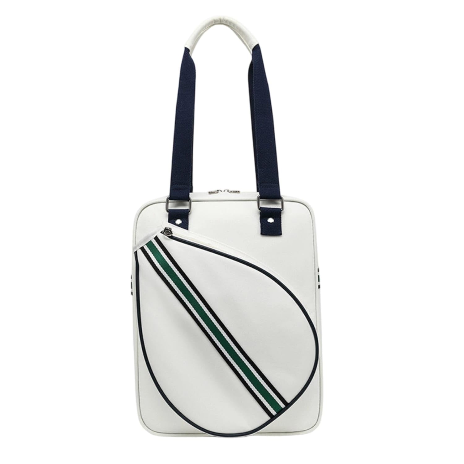 Large Capacity Badminton Racket Off-white Polyester White | Carrying Options Space-Saving Practical Polyester Large White Off-white-image-40