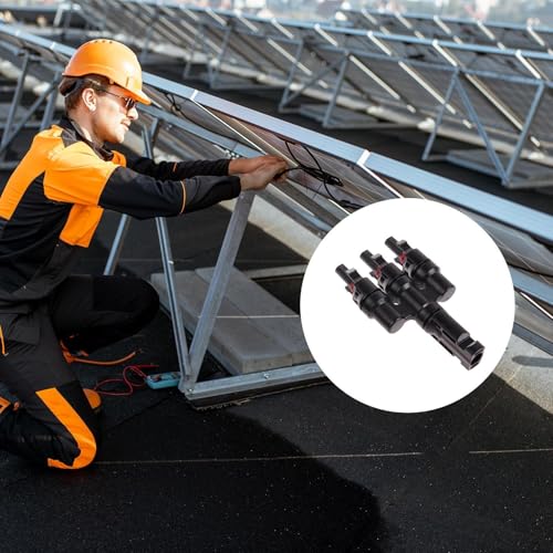 Conector paralelo panel solar soluciona fallos por humedad adaptador impermeable construccion comercial 2
