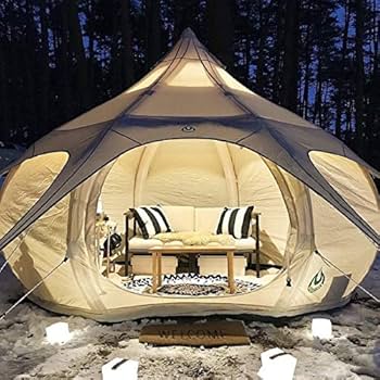 LOTUS BELLE AIR BELLE 収納バッグ付き Amazon | ロータス・ベル Lotus Belle Air Tent テント(3M