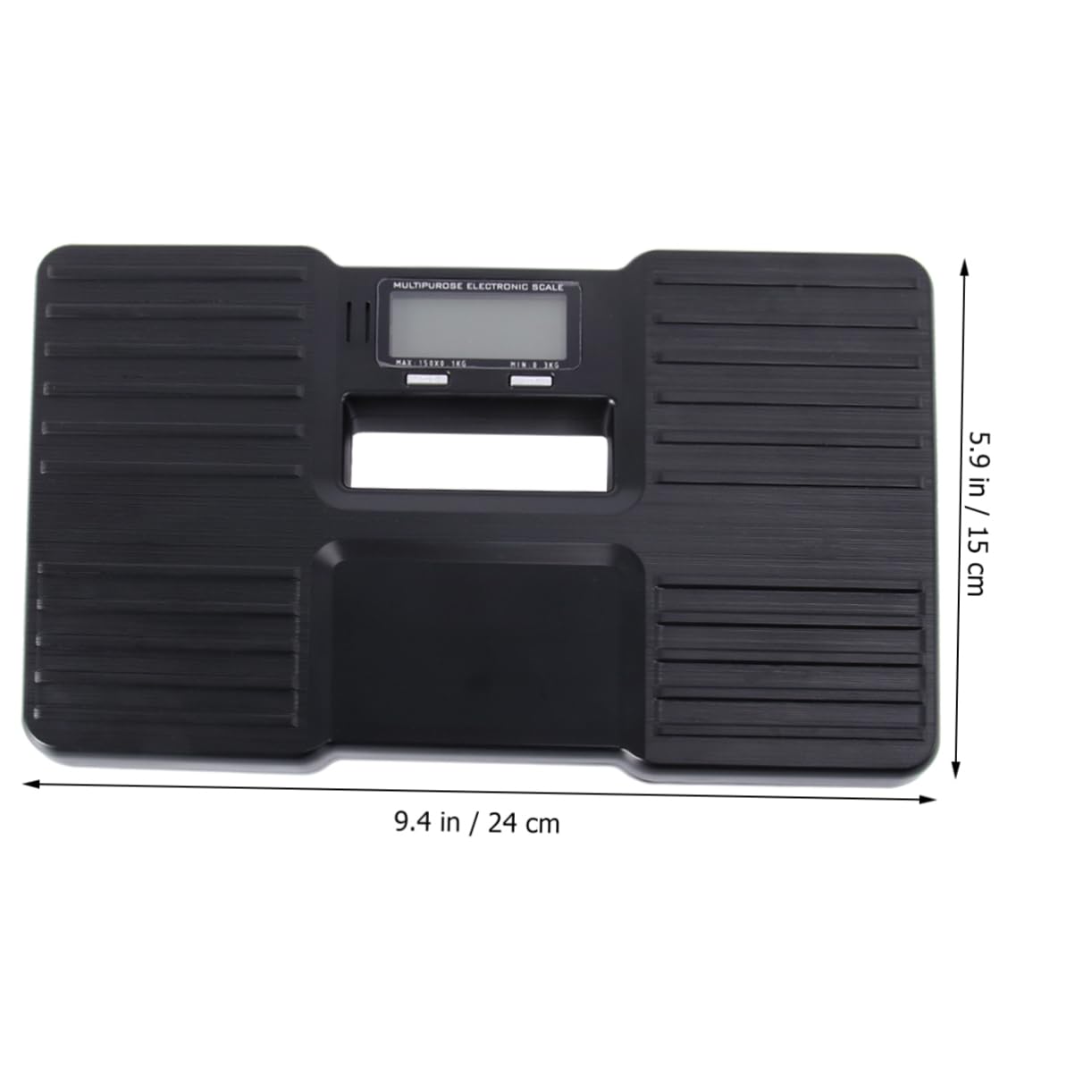 Báscula Digital de Equipaje y Peso Corporal Negra 0, 3-150kg