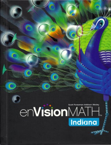 enVision Math, Grade 5, Indiana 0328515620 Book Cover