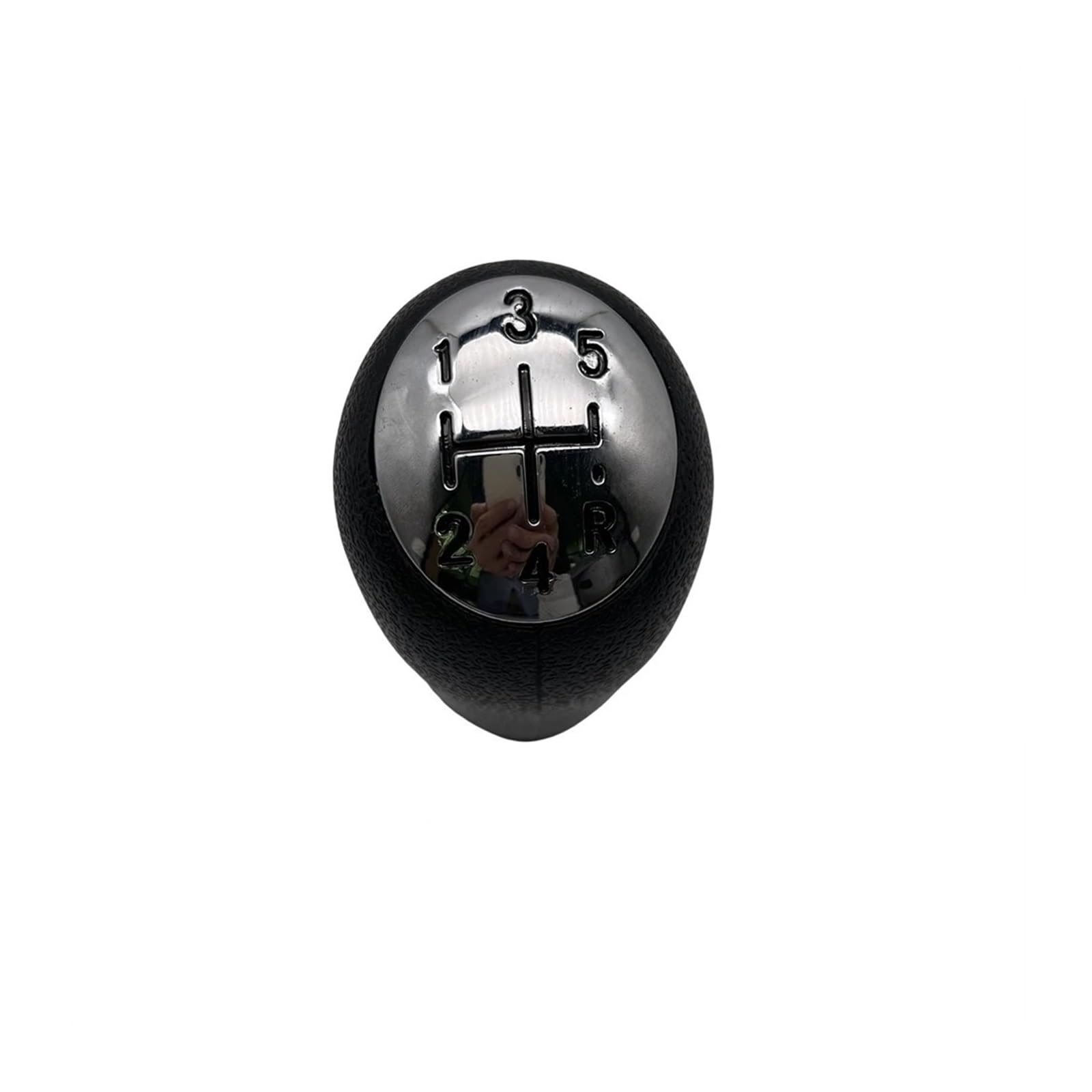 Pybycegnzk 5-Speed Black Car Interior Accessories For Megane Ii 2002-2009 Gear Shift Knob Stick Head Car Lever Handle 5 Speed(5-Speed Black)