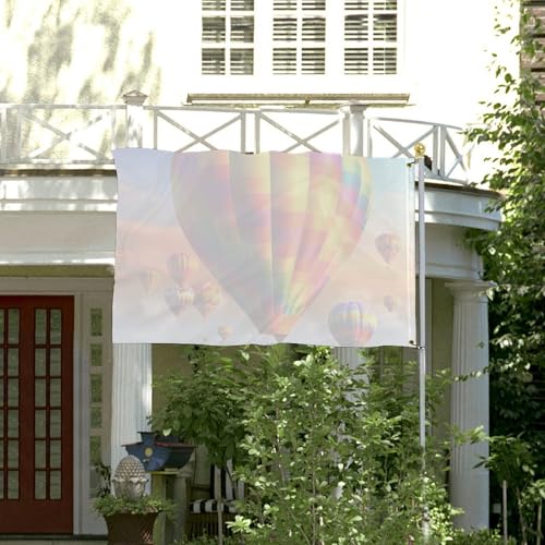 Bannière décorative montgolfière haut de gamme double face - 4
