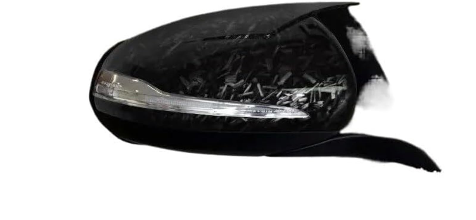 Coque protection rétroviseur Benz aspect carbone forgé durable