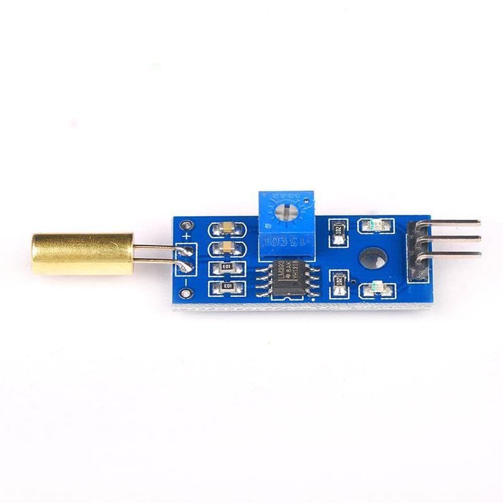 Smart Robot Tilt Vibration Sensor Module Vibration Switch Alarm Module for Arduino DIY Kit