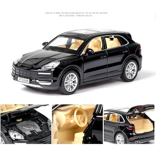 Image of Caynan Car Alloy Metal Diecast Cars 1:32 Model Caynan Pull Back Car with Sound Light Boys Gifts Toys for Kids