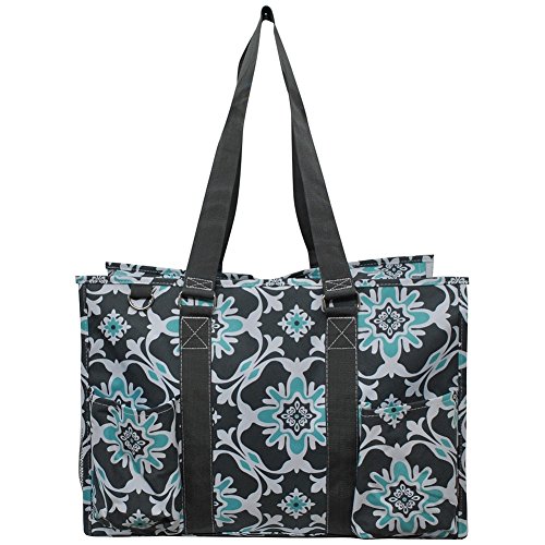 Quatre Vine NGIL Large Zippered Caddy Organizer Tote Bag2