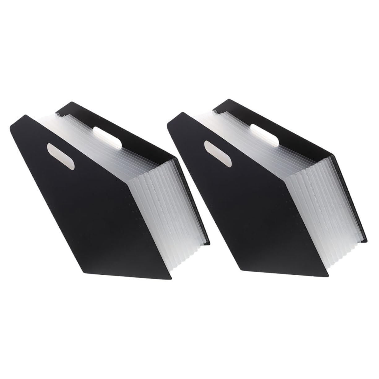 Organiseur de dossiers en or lot de 2 supports extensibles pour documents de bureau - 8
