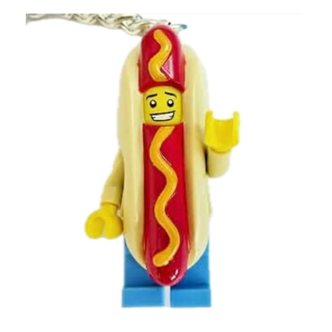 Amazon.co.jp: LEGO Hot Dog Guy Key Chain (853571) [並行輸入品