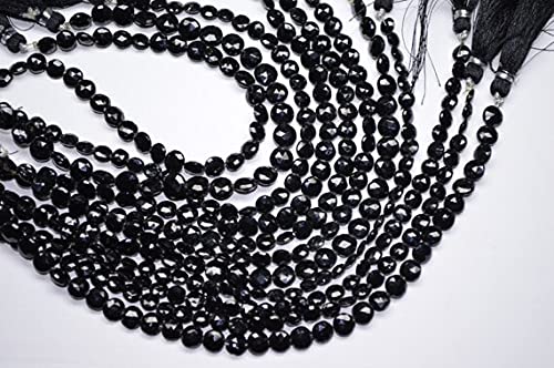 Spinelle noire en perles briolette pour vos ateliers de bijoux bohèmes chic