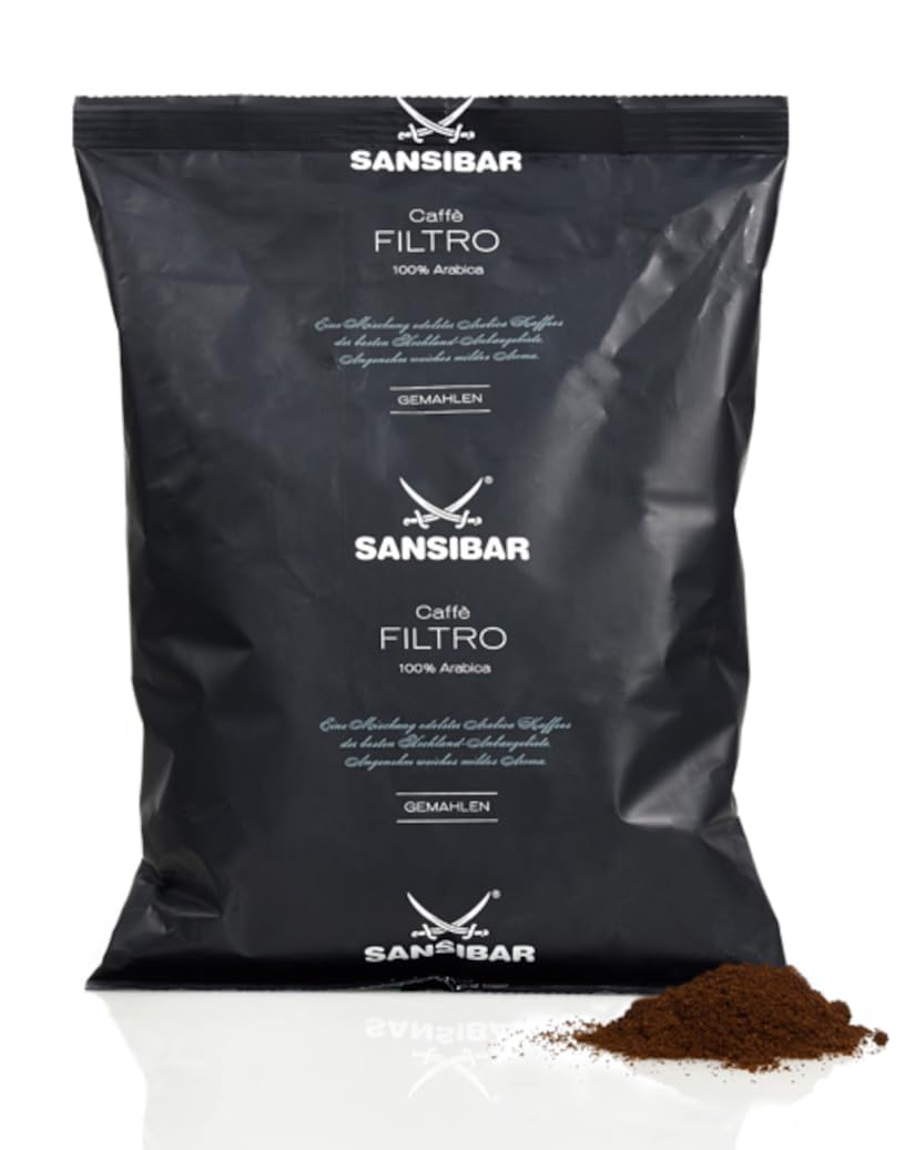 Kaffee CAFFÉ FILTRO von Sansibar, 6x500g gemahlen