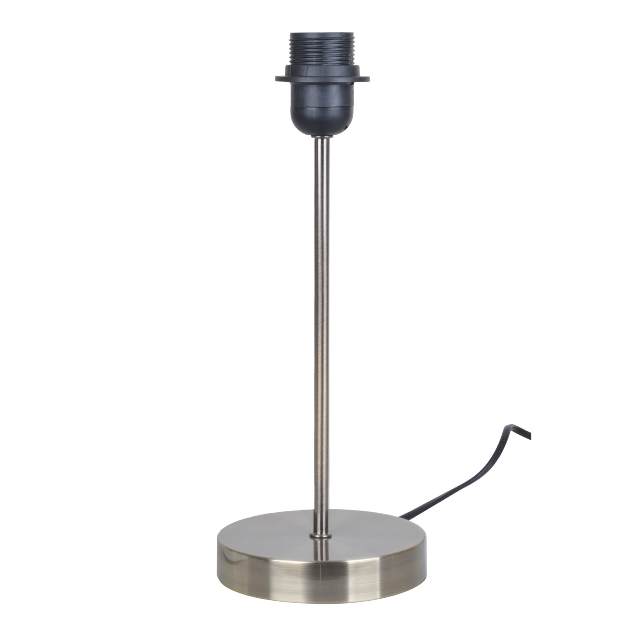 Loxton Lighting Metal Stick Lamps 33cm Ht (Antique Brass)