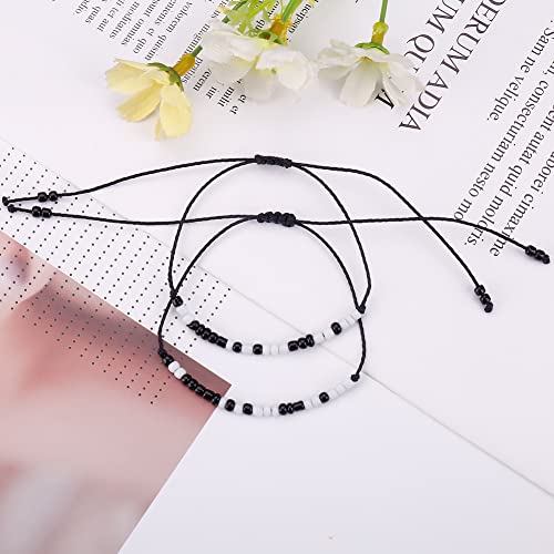 Best Friend Bracelets Couples Bracelets For 2 Matching Yin Yang His And Her Lover Bracelet Jewelry For Bff Friendship Relationship Boyfriend Girlfriend Valentines Gift (I Love You) #TOP6