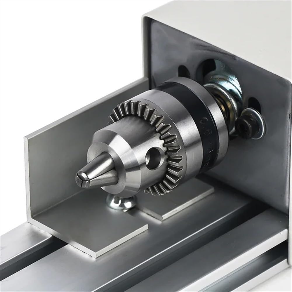 Mini torno de 12-24 V, torno de perlas en miniatura, torno de perlas for carpintería, taladro for madera, herramienta rotativa