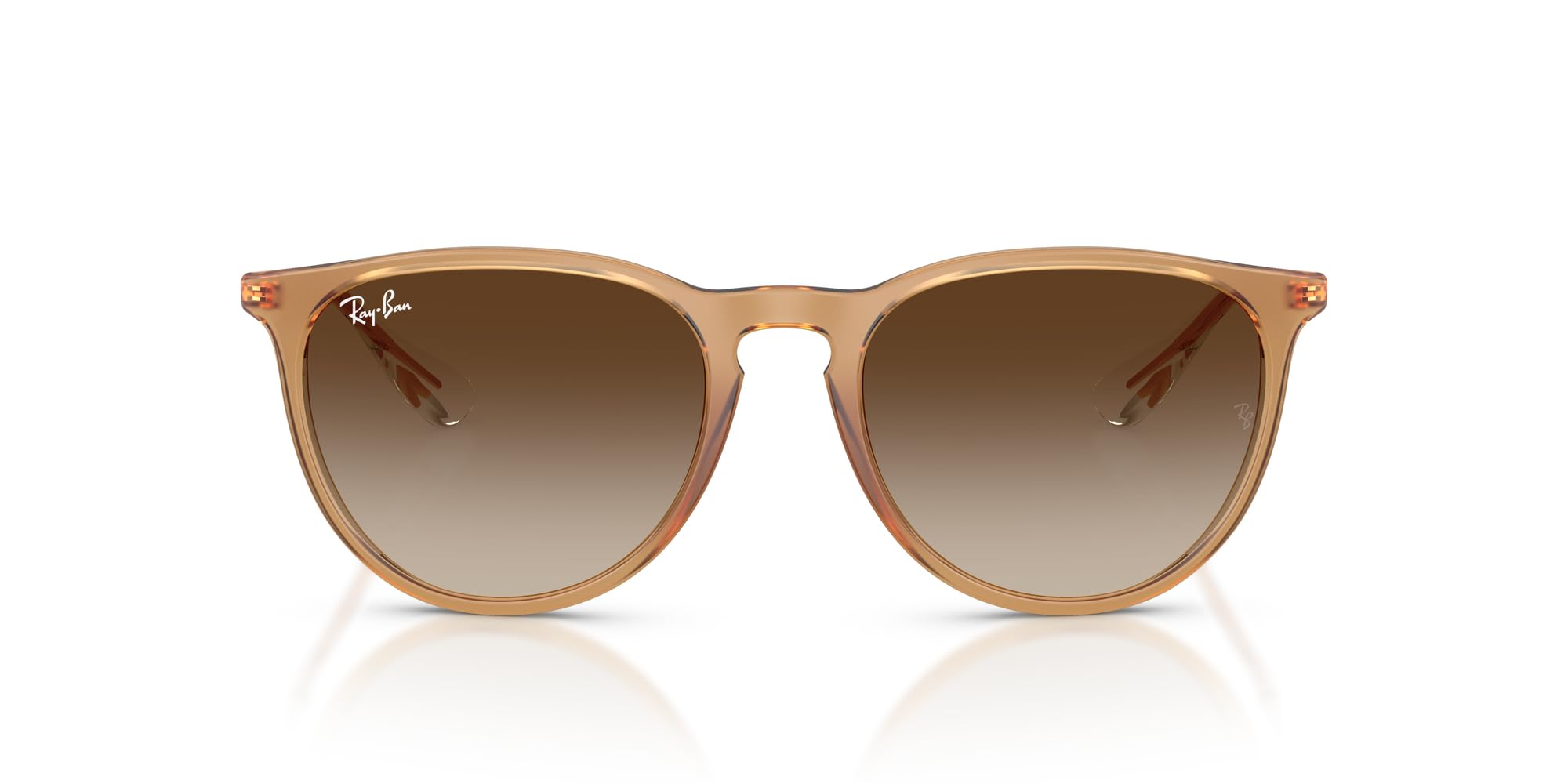 Ray-Ban Unisex Rb4171 Erika Sunglasses 54 mm Rubber Beige/Gradient Brown