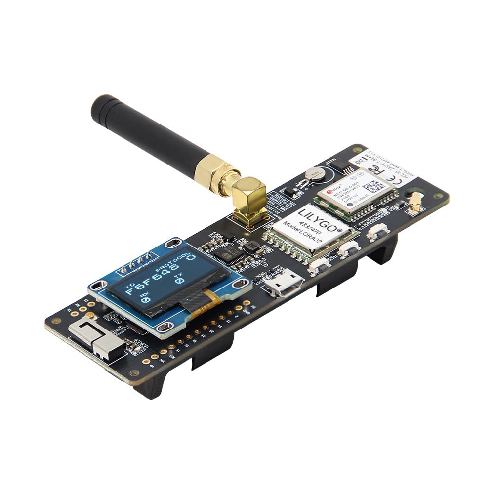LILYGO T-Beam Meshtastic LORA32 868MHz ESP32 Carte de développement WiFi BLE CH9102F puce TTGO cartes mères Module OLED soudé