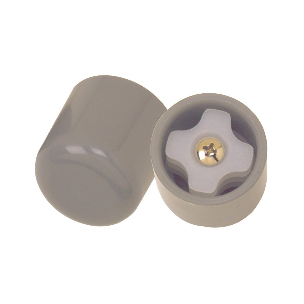Drive Medical Deluxe Walker Glide Caps, Gray