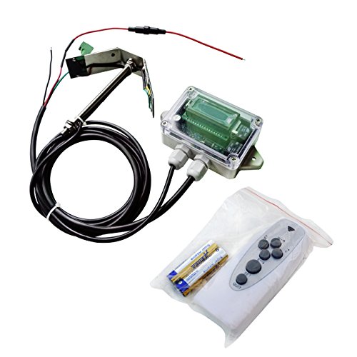 ECO LLC Solar Tracker Tracking Single Axis Electronics Tracker Controller DC12V/24V for Solar Panel System Einachsiger