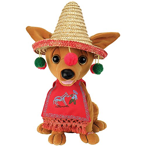 Pancho Christmas Singing Animated Chihuahua Dog sings Feliz Navidad