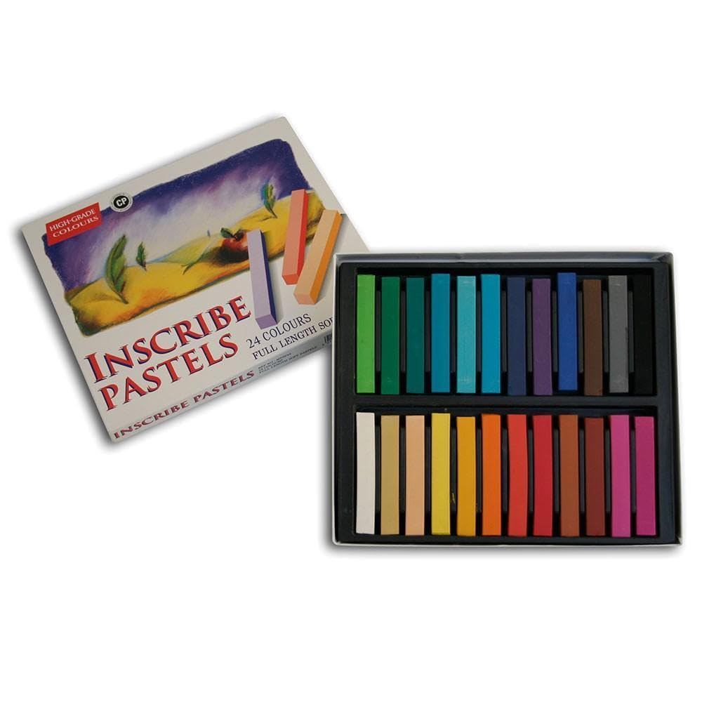 Inscribe Soft Pastel Set 12 Colours - Full Size — image 1