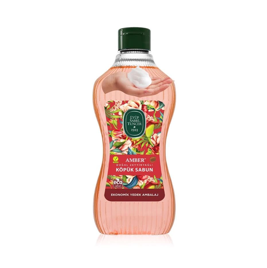 Eyüp Sabri Tuncer 1,5 L + 500 ML Amber Köpük Sabun Bubble Gum Koku Hediye