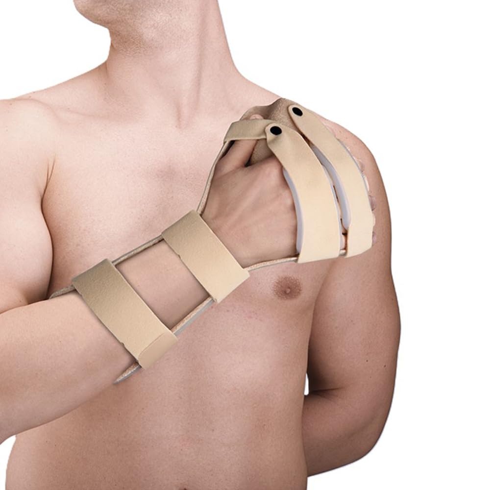FÉRULA POSTURAL TERMOPLÁSTICA ANTIESPÁSTICA PARA MANO DERECHA TALLA 2 REF TP-6102D ORLIMAN