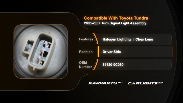 Amazon.com: For Toyota Tundra Turn Signal Light Assembly