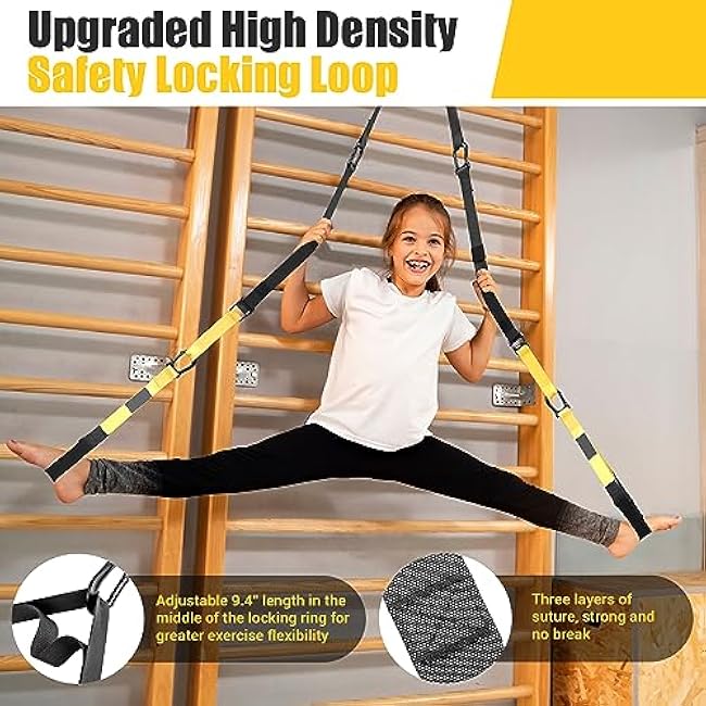 Home Resistance Training Kit, Resistance Trainer Exercise Straps with Handles, Door Anchor and Carrying Bag for Home Gym, Bodyweight Resistance Workout Straps for Indoor & Outdoor