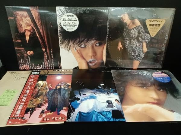 中森明菜 レコード LP 7枚 BEST他 中森明菜史上初のトリビュート