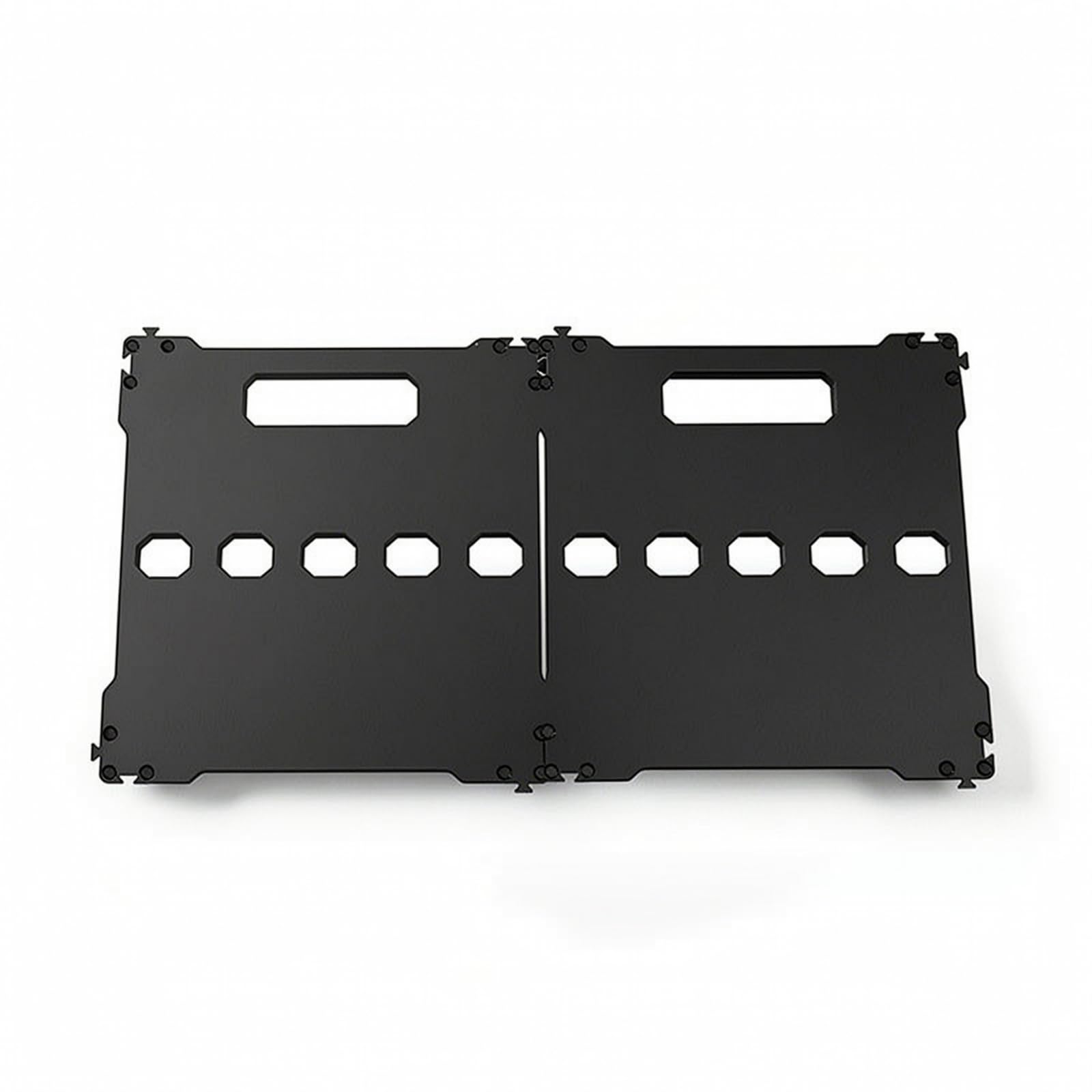 2 Stück Gitarren-Pedalboard Modular Effektpedalboard mit Klettstreifen Höhenverstellbar Effektpedalboard für Gitarristen, Bassisten, Studio, Proberaum