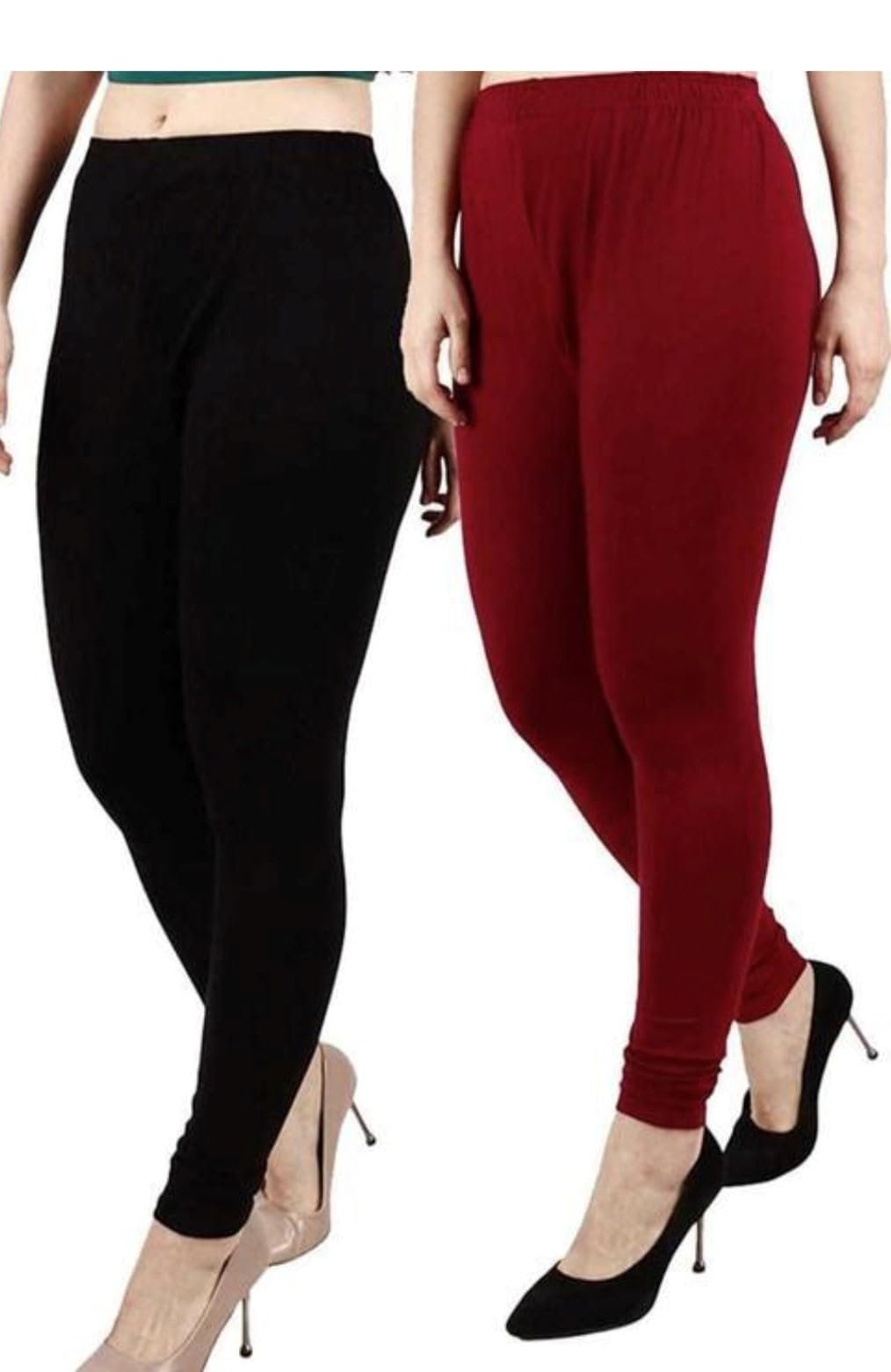 Women's Leggings Combo-2(Pack) | REGULER Cotton Leggings
