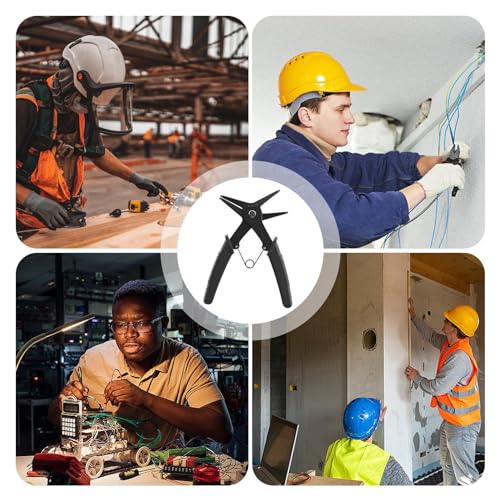 Alicate de anéis de pressão 2 em 1, ferramenta multifuncional de instalação e remoção,Ferramentas ma