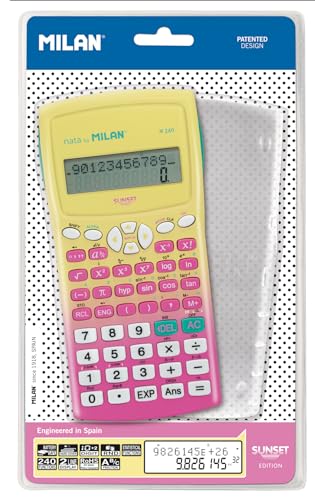 Blíster calculadora científica M240 Sunset rosa