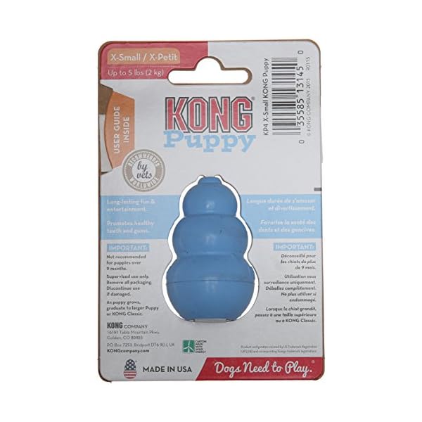 KONG Puppy Toy, X-Small KONG Puppy Toy, X-Small