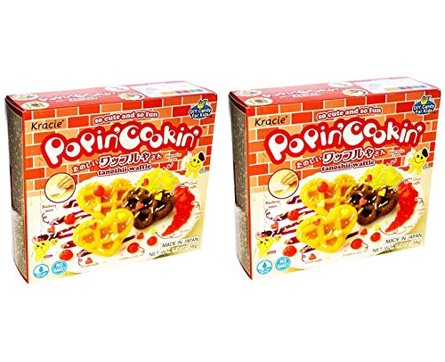 Kracie Popin Cookin Tanoshii Waffle DIY Candy 2 Pack miniatura 1