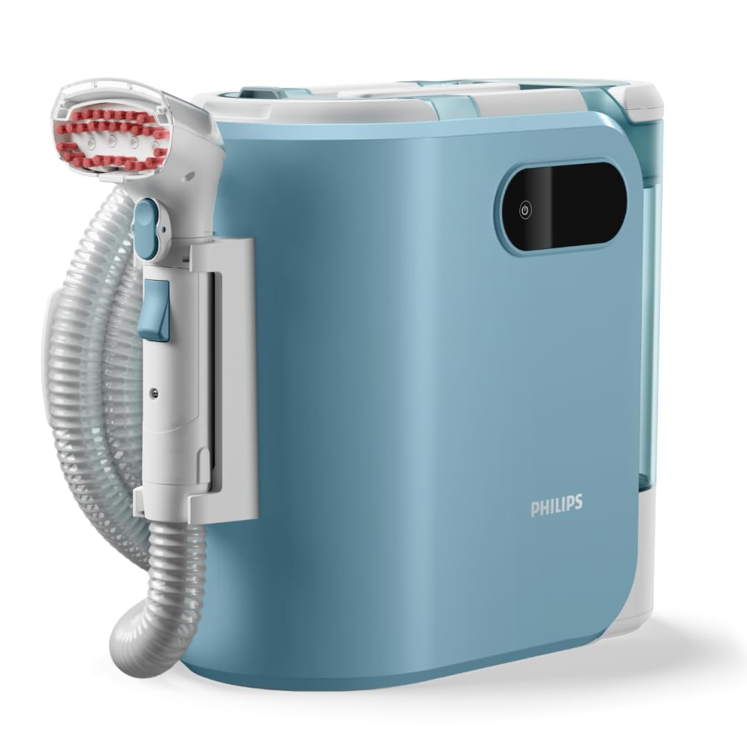 Philips Odkurzacz do usuwania plam z serii 3000 - usuwanie plam, wzmocnienie świeżości, inteligentny panel sterowania, funkcja automatycznego czyszczenia, idealny do dywanów i tapicerki (XW3192/11)