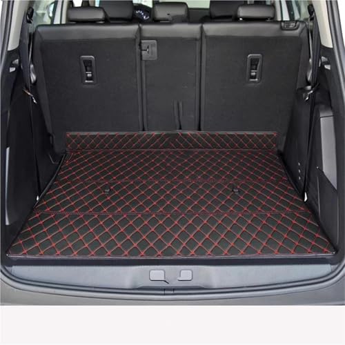 Tapis de coffre Peugeot 5008 en cuir haut de gamme imperméable