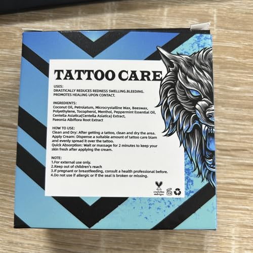 Upverxi WSG-F1 2 Packs Tattoo Aftercare Balm, 100% Plant-Based Healing Ointment Tattoo Brightener thumb #7