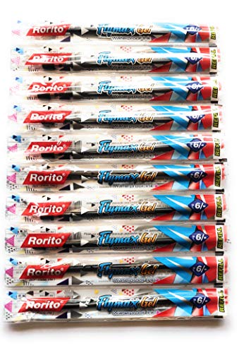 Image of Rorito Flymax gel blue ink refills (pack of 50)