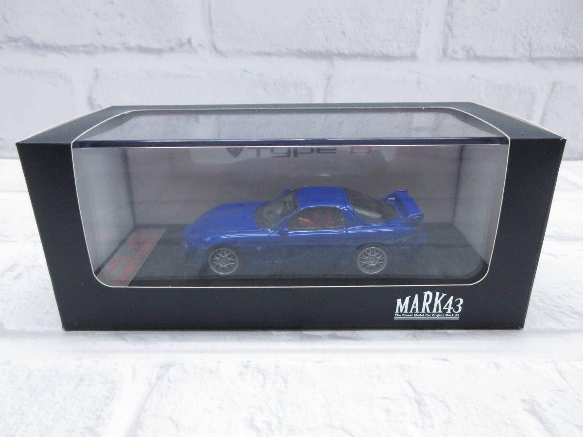 1/43 MARK43　マツダ RX-7 スピリットR　ミニカー　ブラック 1/43 マツダ RX-7（FD3S）タイプR バサースト ヴィンテージ