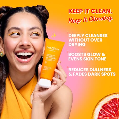 DOT & KEY Vitamin C + E Super Bright Gel Face Wash For Glowing And Brightening Skin thumbnail 14
