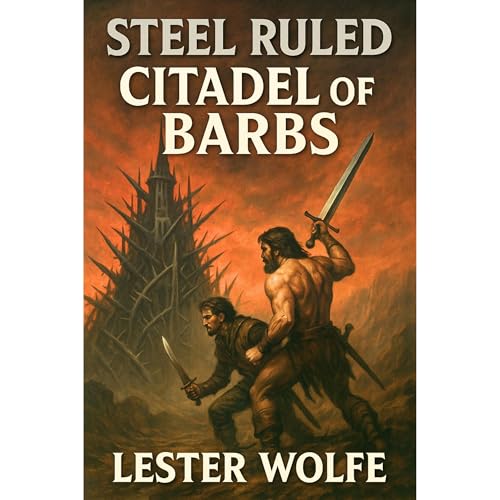 STEEL RULED - Citadel of Barbs Audiolibro Por Lester Wolfe arte de portada