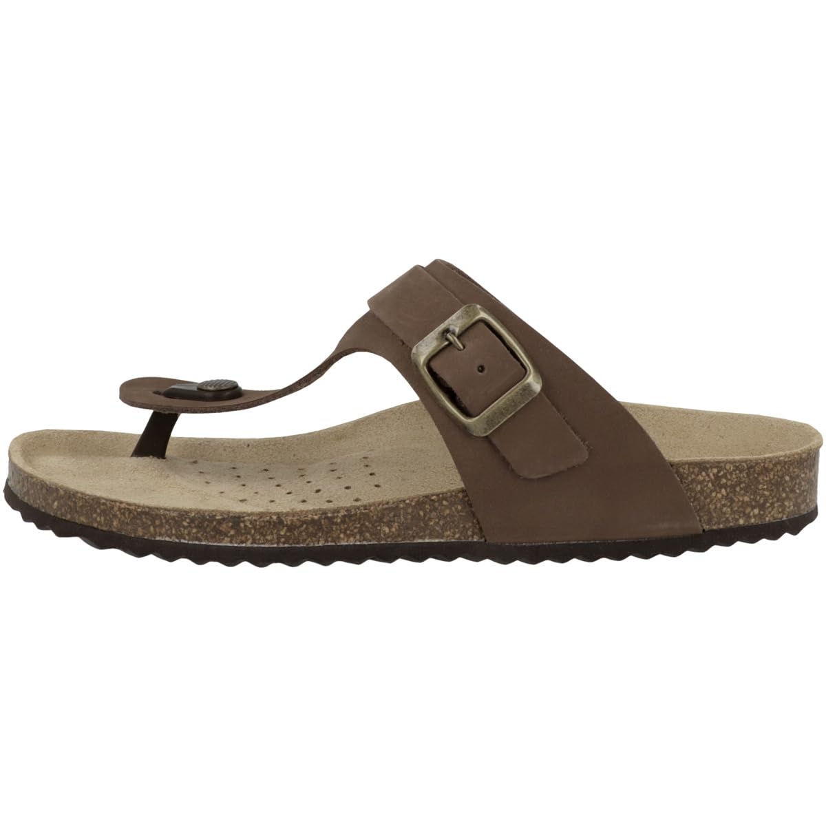 Geox Women's D Brionia Sandal, Coffee, 2 UK