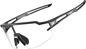 ROCKBROS Óculos de sol esportivos fotocromáticos para homens e mulheres, ciclismo, proteção UV